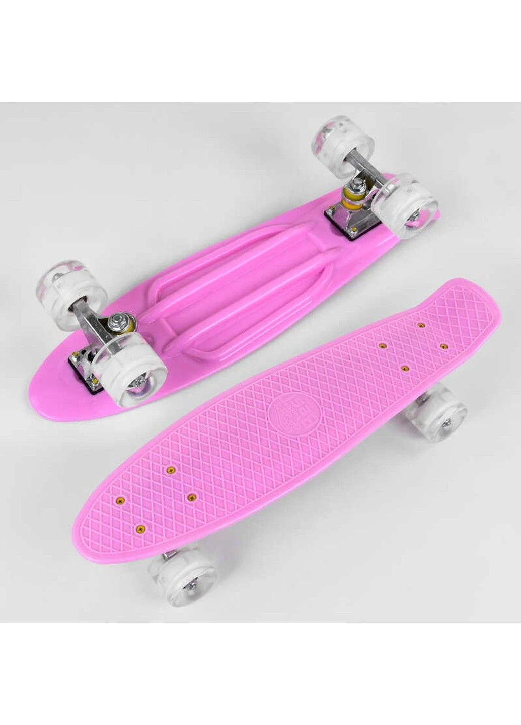 Скейт Пенни борд 3805 доска=55см, колёса PU со светом, диаметр 6см Best Board (305823743)