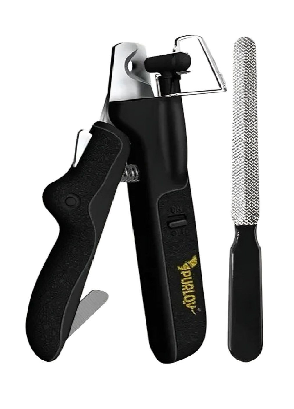 Комплект кігтерізка з підсвічуванням блокуванням від відкривання для стрижки кігтів собак котів 15x2,5x5,5 см (479564-Prob) Unbranded (322265637)