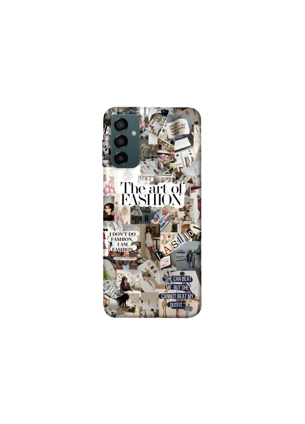 Чехол на Samsung Galaxy M14 5G Fashion collage ver.12 Frontalka (393233102)