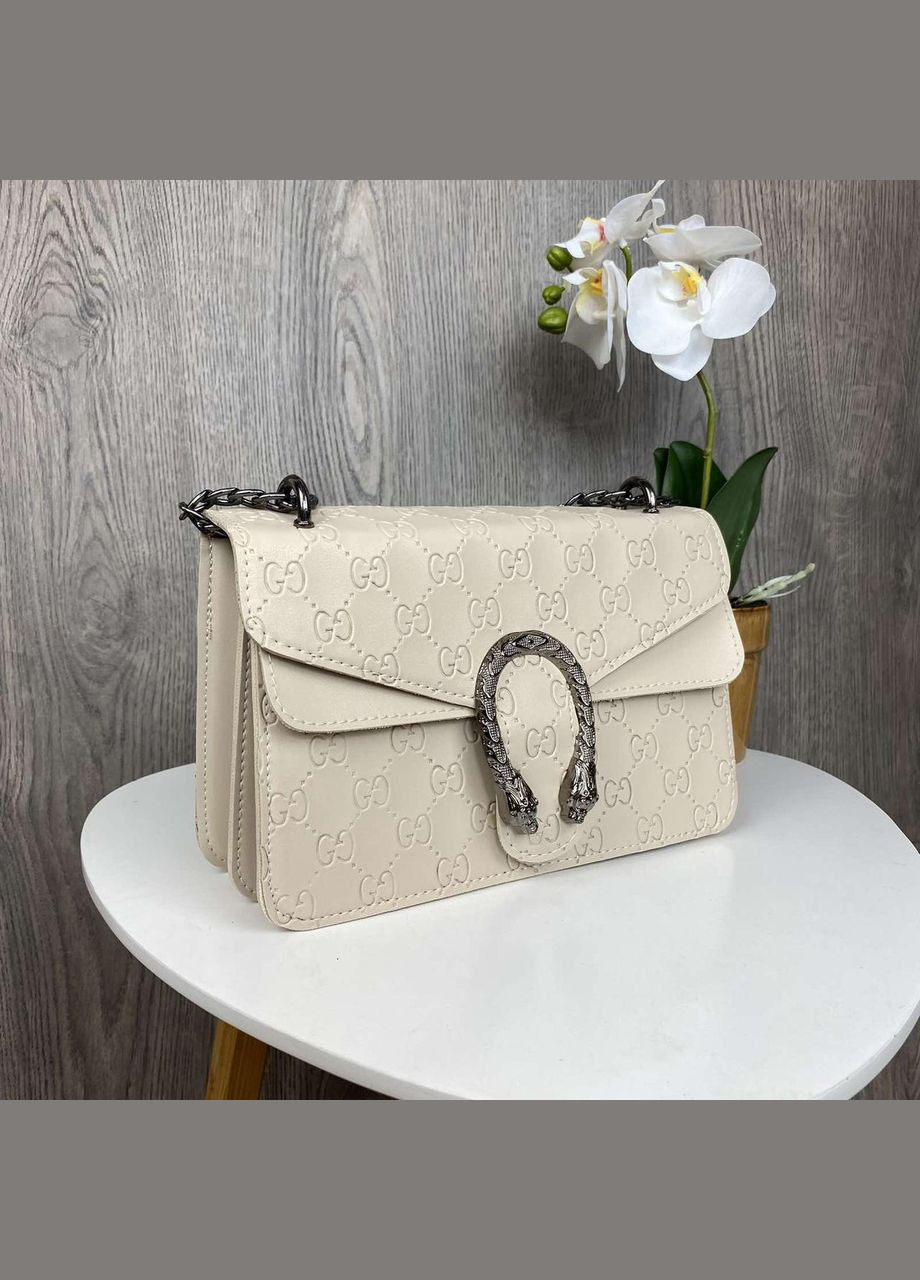 Модная женская мини сумочка клатч на цепочке в стиле Гучи, маленькая сумка на плечо подкова No Brand (334731162)