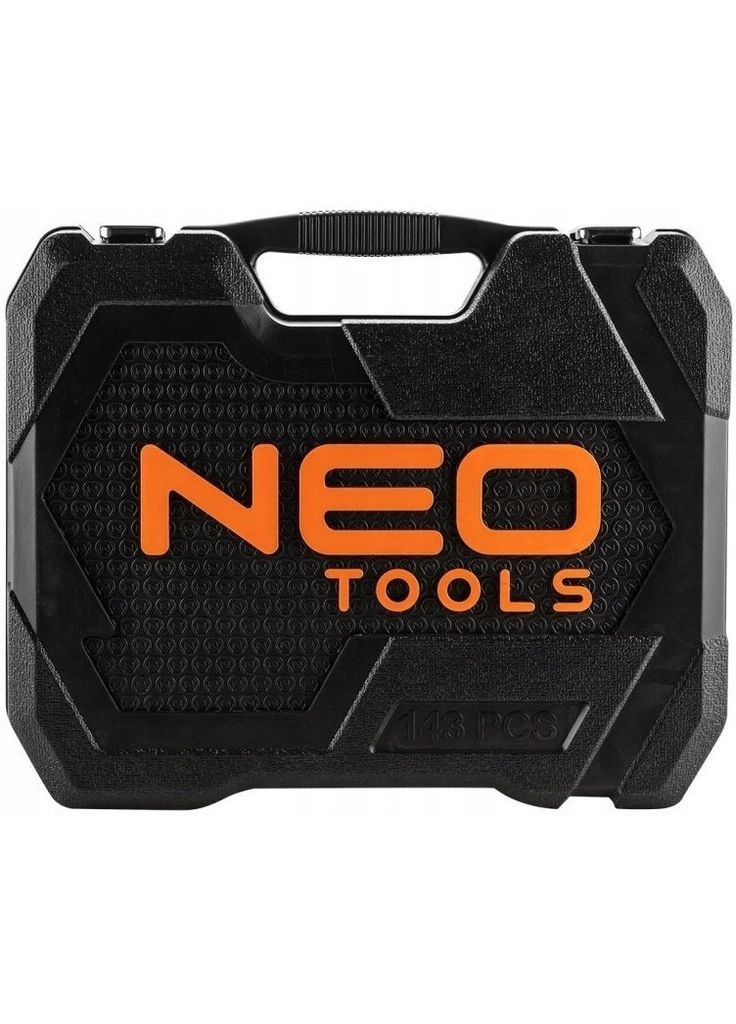 Набір інструментів, 143шт, універсальний, CrV та S2 (08-945) Neo Tools (360426067)