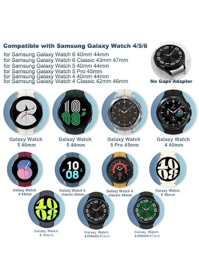 Ремінець Samsung Watch 4 Milanese Loop міланська петля металевий Grand (280877550)