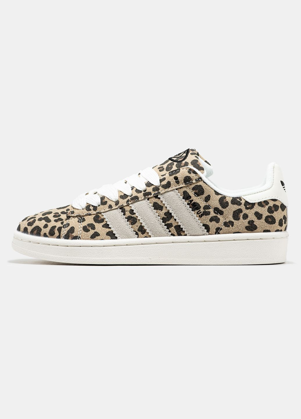 Кроссовки женские Adidas Campus 00s Leopard beige | Адидас Кампус бежевые No Brand бежевые всесезоны (315018959)