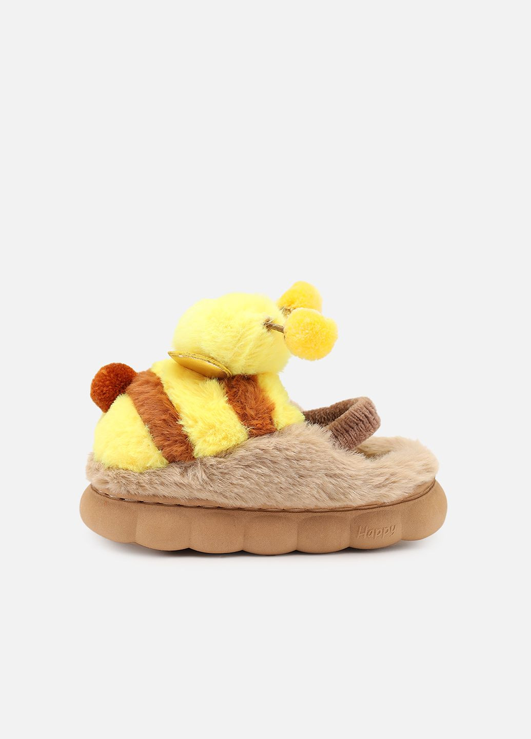 Коричневые тапочки домашние для мальчика цвет коричневый cb-00276364 Yuki