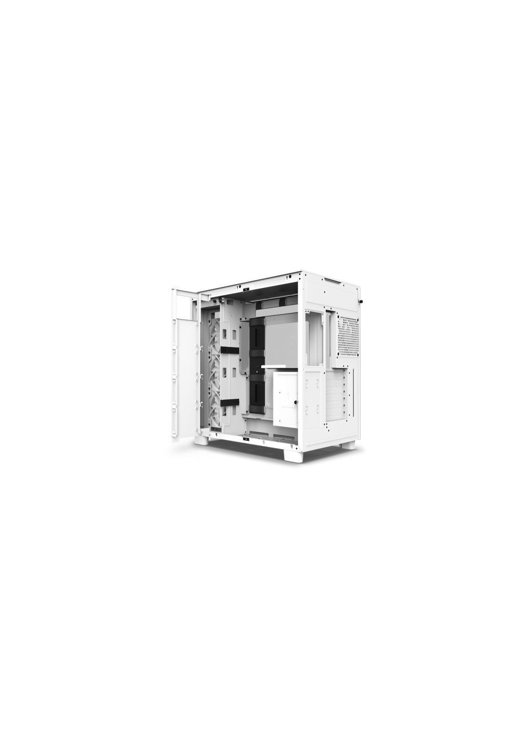 Корпус (CM-H91FW-01) NZXT H9 Flow Edition White (366735295)