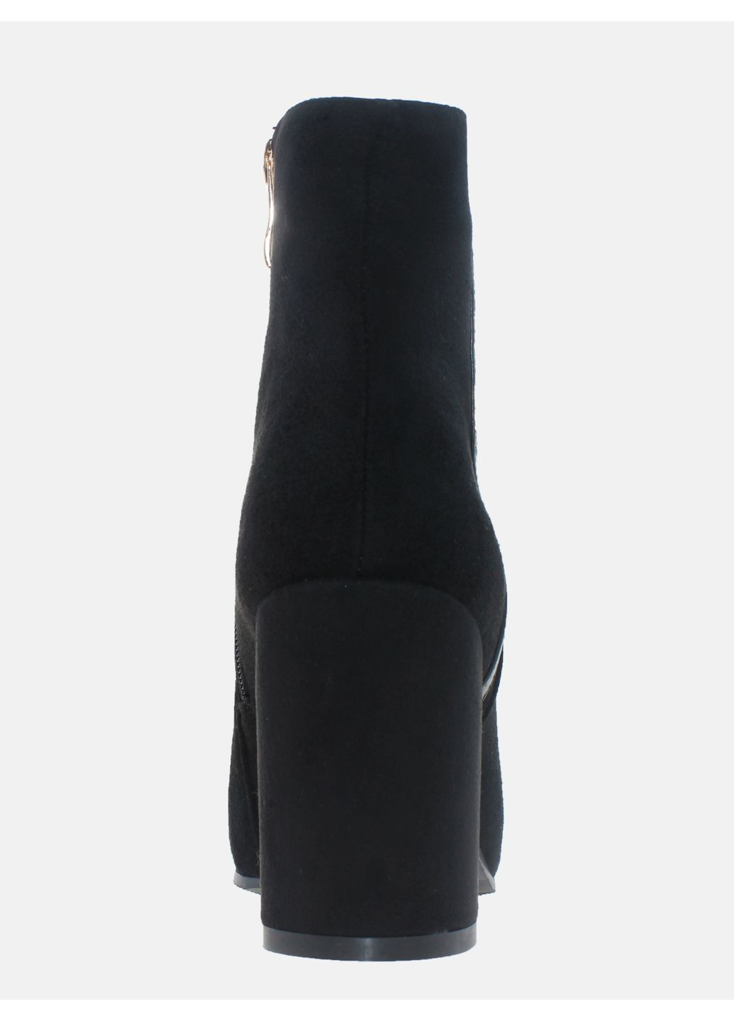 Осенние ботинки r1236-f2413 черный Rusi Moni из искусственной замши