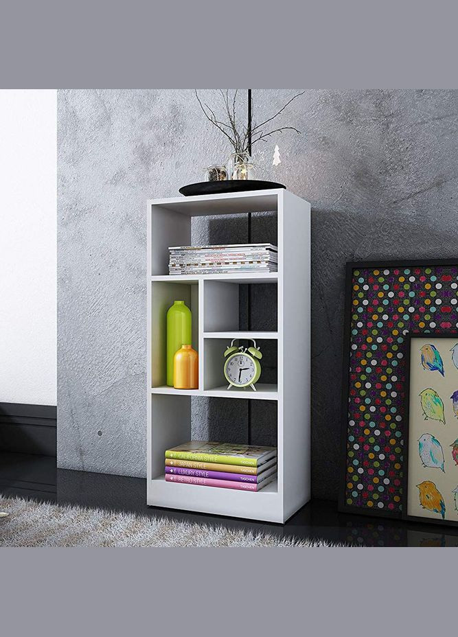 Книжковий стелаж з дерева Бредбері 113 зефір (КПС-110720) No Brand (328073033)