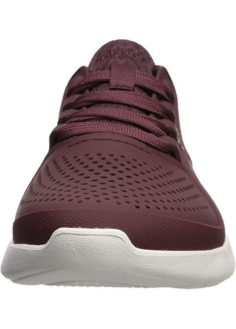 Бордовые literide sneakers крокс кроссовки лайтрайд Crocs