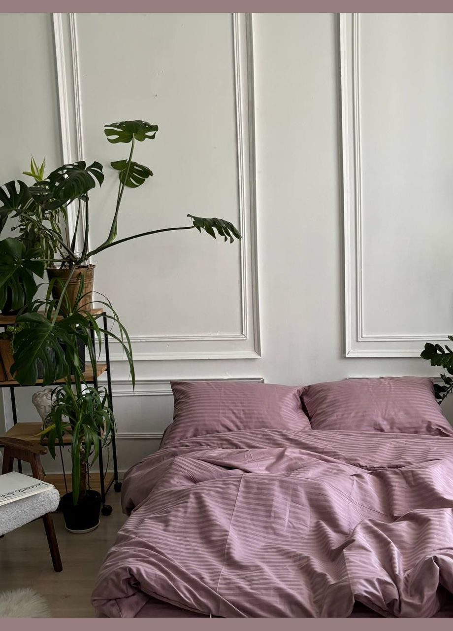 Комплект постельного белья Страйп-сатин Семейный размер Sleep Universe (333342720)