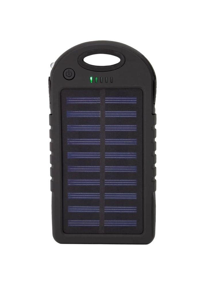 Портативний акумулятор павербанк із сонячною панеллю Waterproof Solar Power Bank 5000 mAh Rothco (292132644)