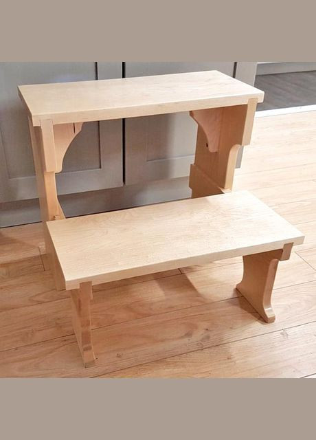 Скамейка-ступенька из дерева Мерсед бланже (ССТ-004201) No Brand (327865318)