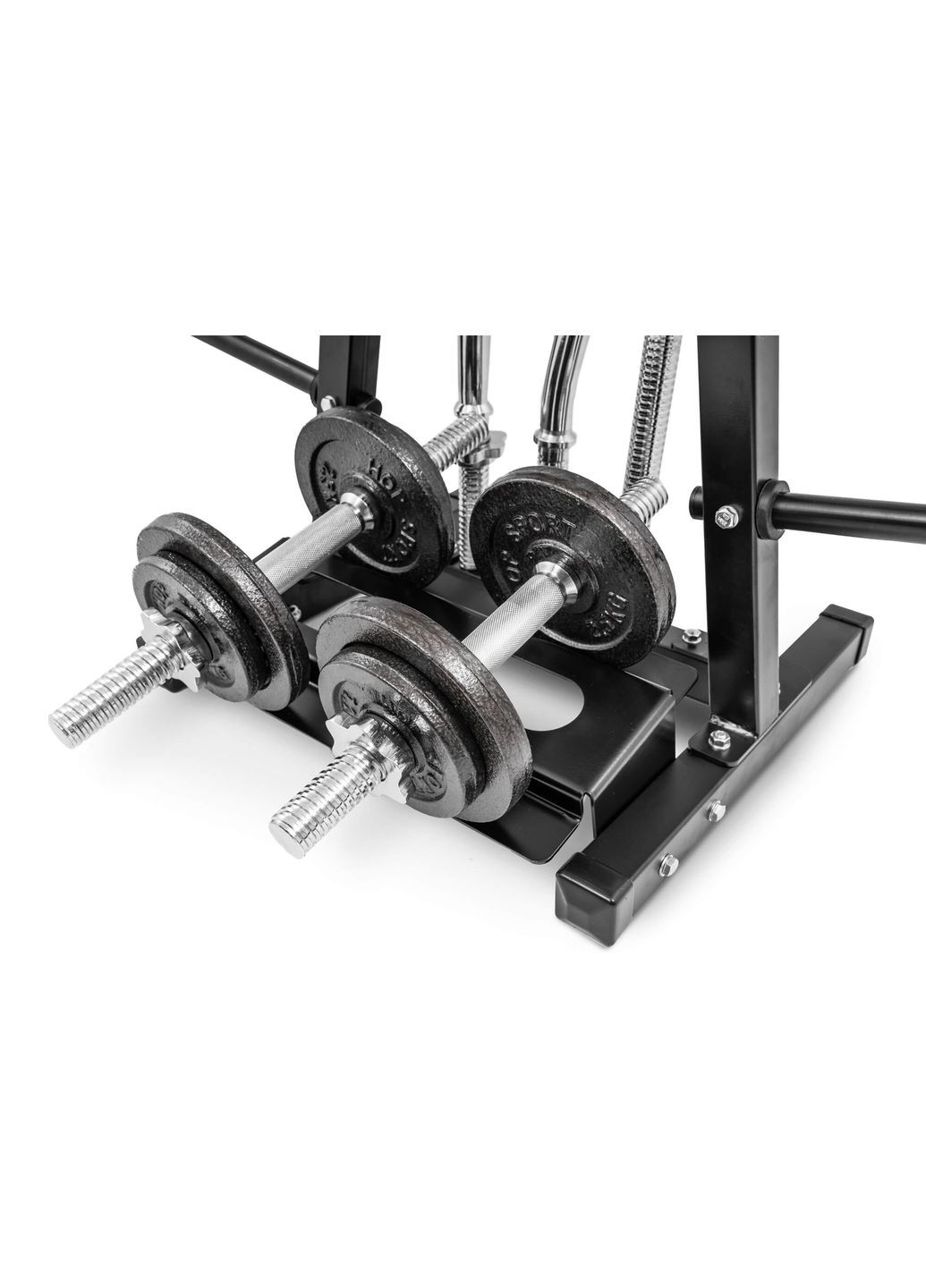 Стойка под диски, грифы и гантели HS-1008A Hop-Sport (303127108)