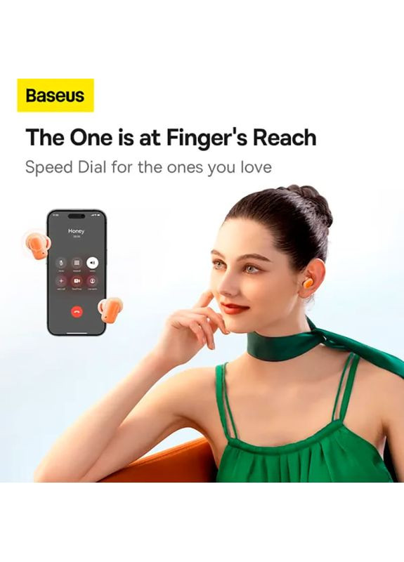 Гарнітура AirNora 2 Wireless Gradient Orange (NGTW320207) Baseus (323125087)