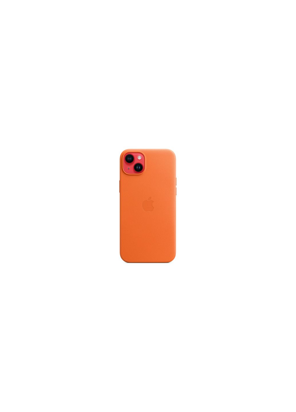 Чехол для мобильного телефона iPhone 14 Plus Leather Case with MagSafe Orange,Model A2907 (MPPF3ZE/A) Apple iphone 14 plus leather case with magsafe - orange (275099133)