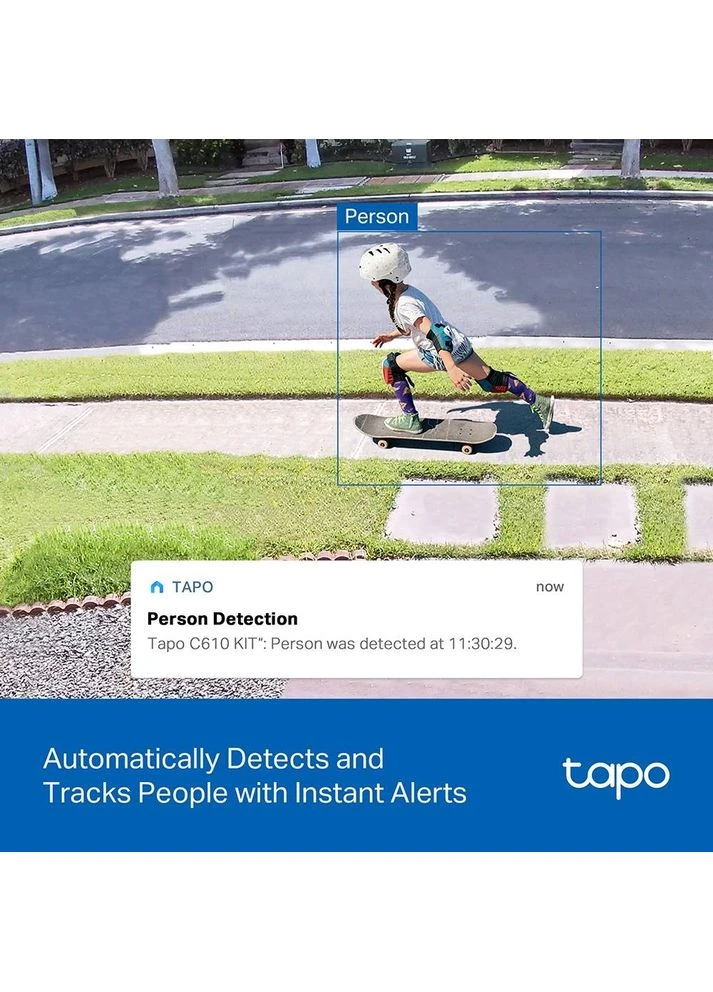 IP-камера TAPO C610 KIT 2K QHD с солнечной панелью TP-Link (391916701)