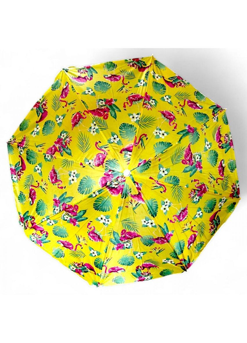 Комбинированный зонтик пляжный (высота – 1,8 м; диаметр – 1,55 м) вид 2 (pb25120) MIC (362425924)