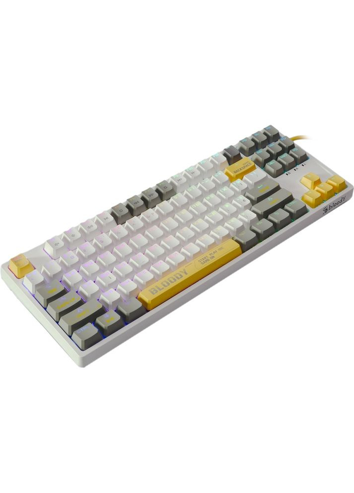 Клавиатура игровая S87 BLMS TKL Energy White Bloody (360413664)