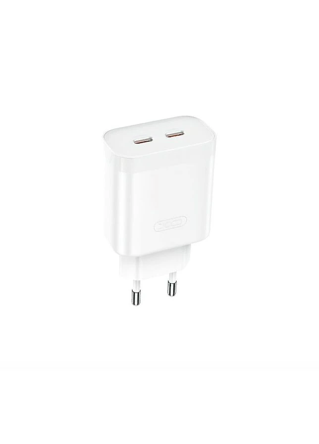 Сетевое зарядное устройство L105 35W 35W Dual Port Fast Charger XO (301470646)