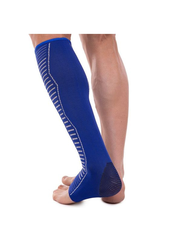 Бандаж на голень и лодыжку удлиненный компрессионный Ankle compression sleeve ST-7034 (полиэстер, SIBOTE (361436976)