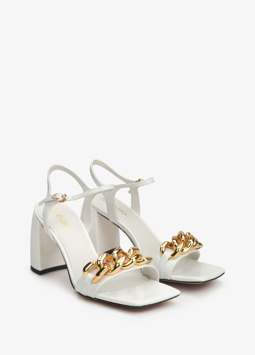 Босоніжки, колір білий Estro (323529038)