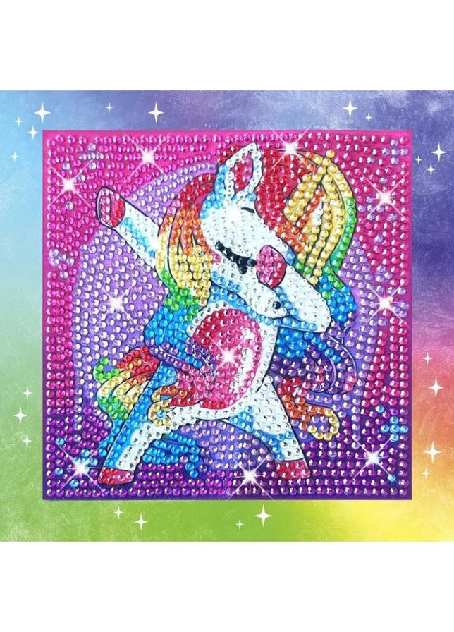 Мозаика Diamondz Единорог со стразами (47859) Craze (330578651)
