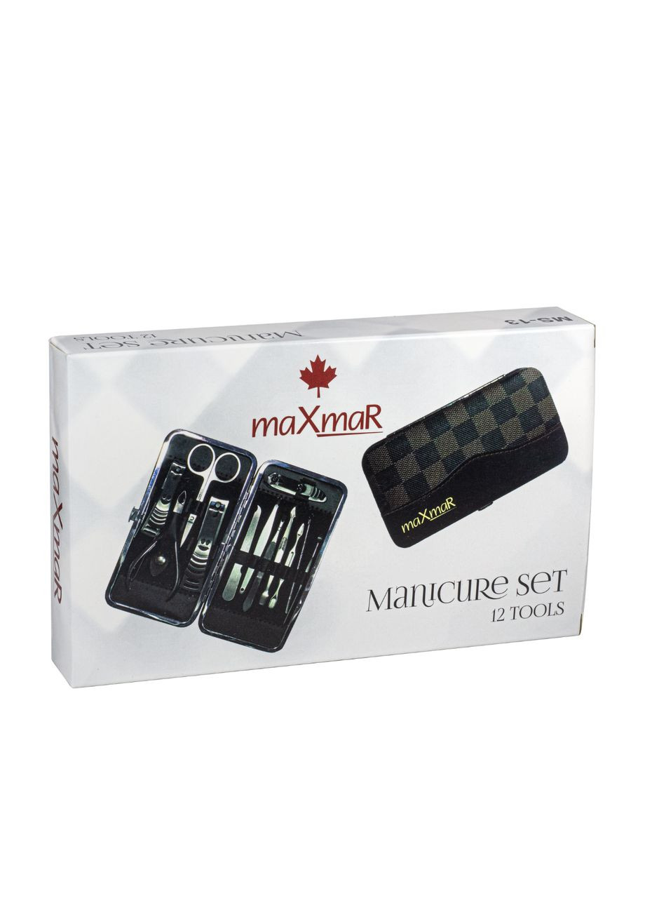 Манікюрний набір з 12 інструментів у футлярі МЅ-13 MaxMar (335858130)