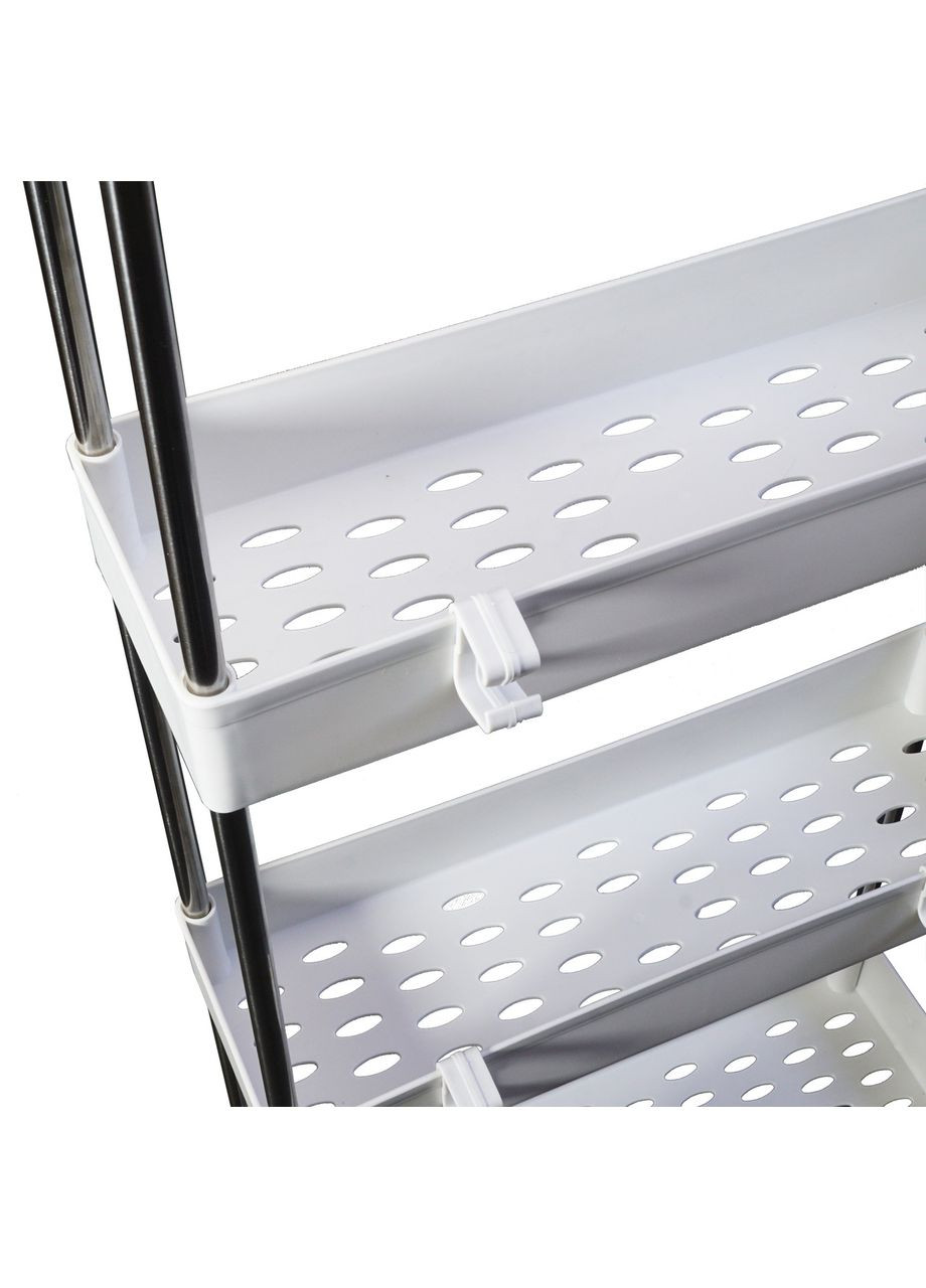 Складная полка для кухни и ванной на колесиках Supretto (297442917)