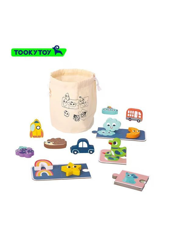 Розвиваюча гра “Тактильне лото” Tooky toy (371796727)