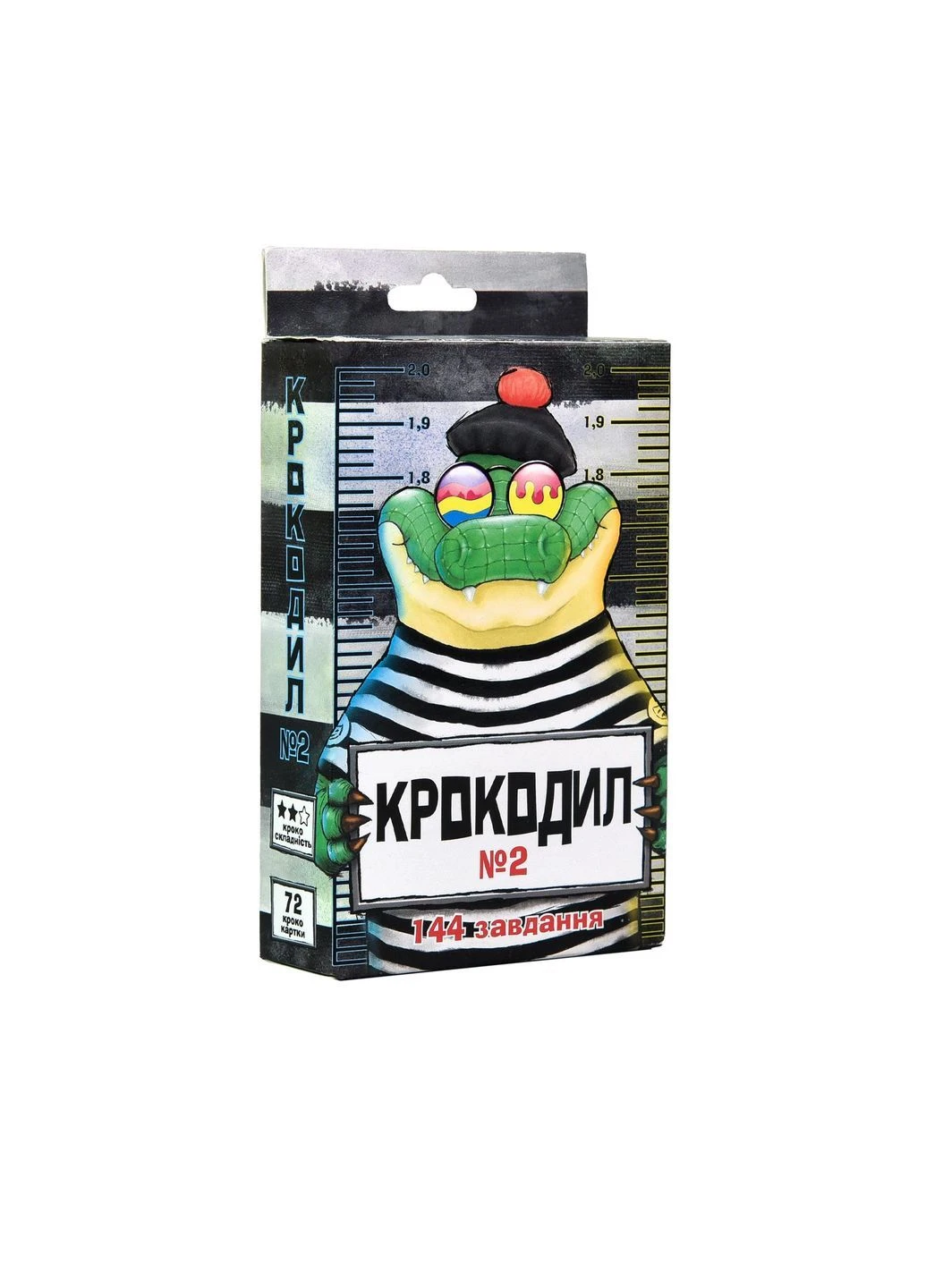 Настольная развлекательная карточная игра пантомима Крокодил №2 на украинском языке (30725) Strateg (388385689)