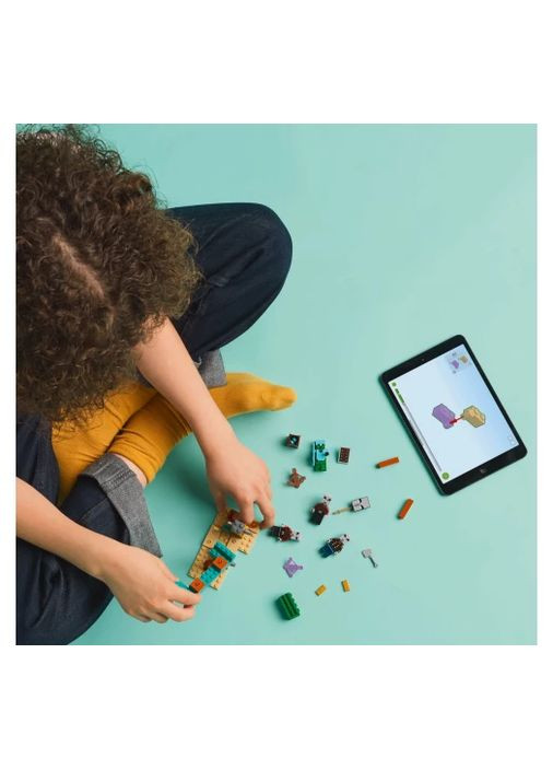 Конструктор Minecraft Пустынный патруль разбойника Lego (360417992)