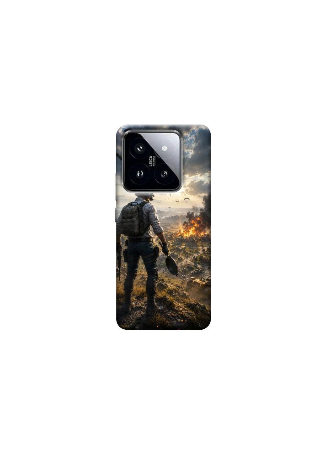 Чохол на Xiaomi 14 Pro PUBG ver.2 Frontalka (396366285)