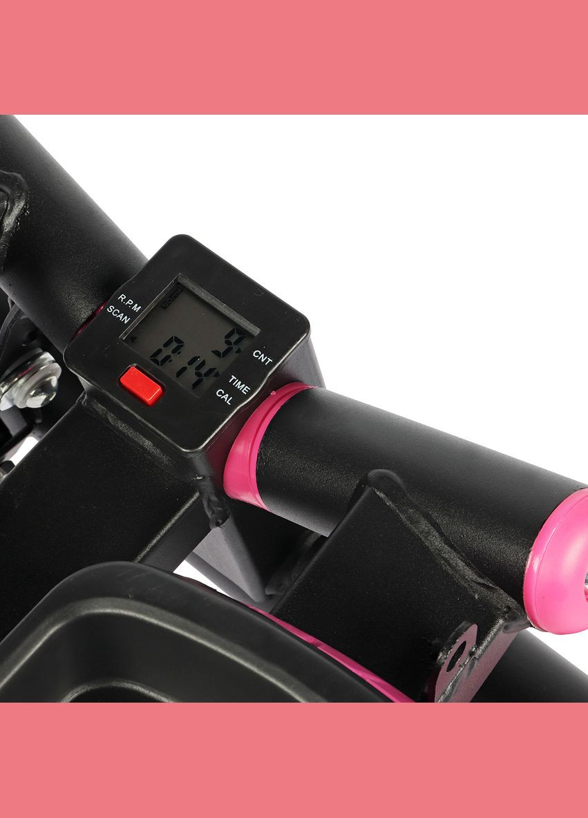 Степпер поворотний (міністеппер) Black/Pink SportVida sv-hk0358 (275095894)