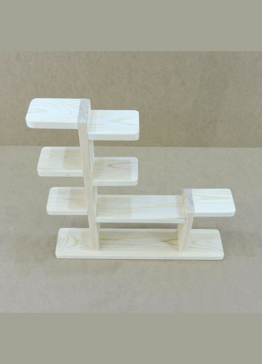 Подставка для цветов из дерева Ла-Корунья бланже (ЦВП-001601) No Brand (328225232)