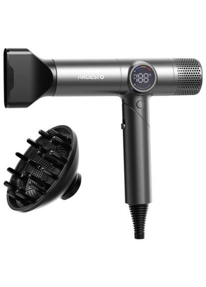 Фен Stein 1600 Вт серый Ardesto HD-Y1000ST (358067004)