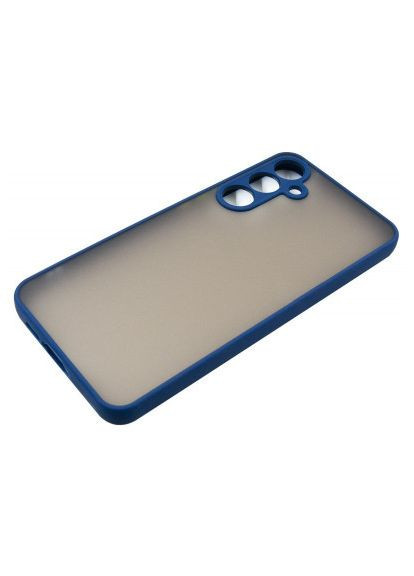 Чехол для мобильного телефона Matte Samsung Galaxy A55 5G (Blue) (DG-TPU-MATT-143) DENGOS Matte Samsung Galaxy A55 5G (Blue) (366066432)