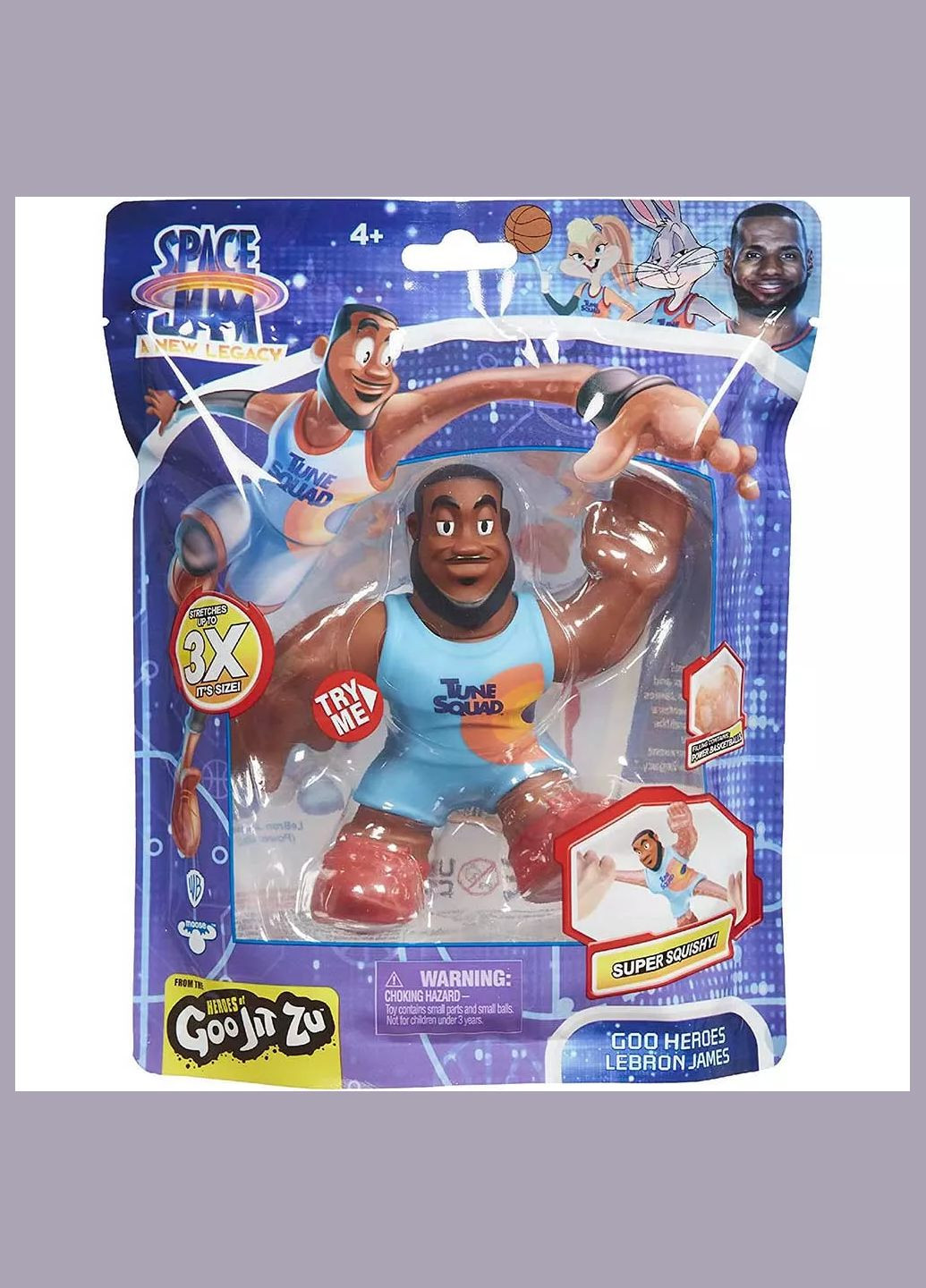 Игрушка-антистресс Гуджитсу Леброн Джеймс (122113) GooJitZu (330057971)