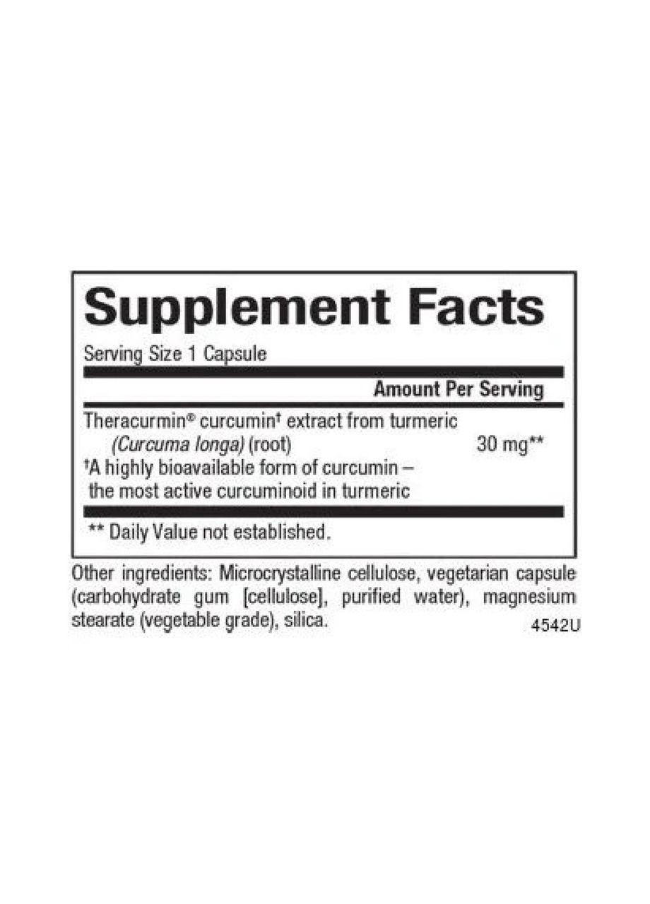 CurcuminRich Theracurmin 30 mg - 60 vcaps Natural Factors (369399145)