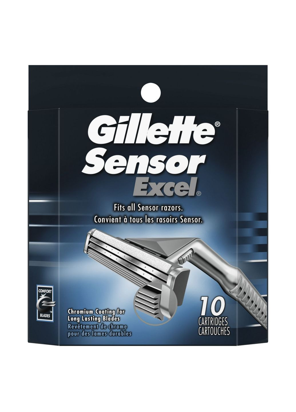 Сменные картриджи Sensor Excel 10 шт Gillette (278773610)
