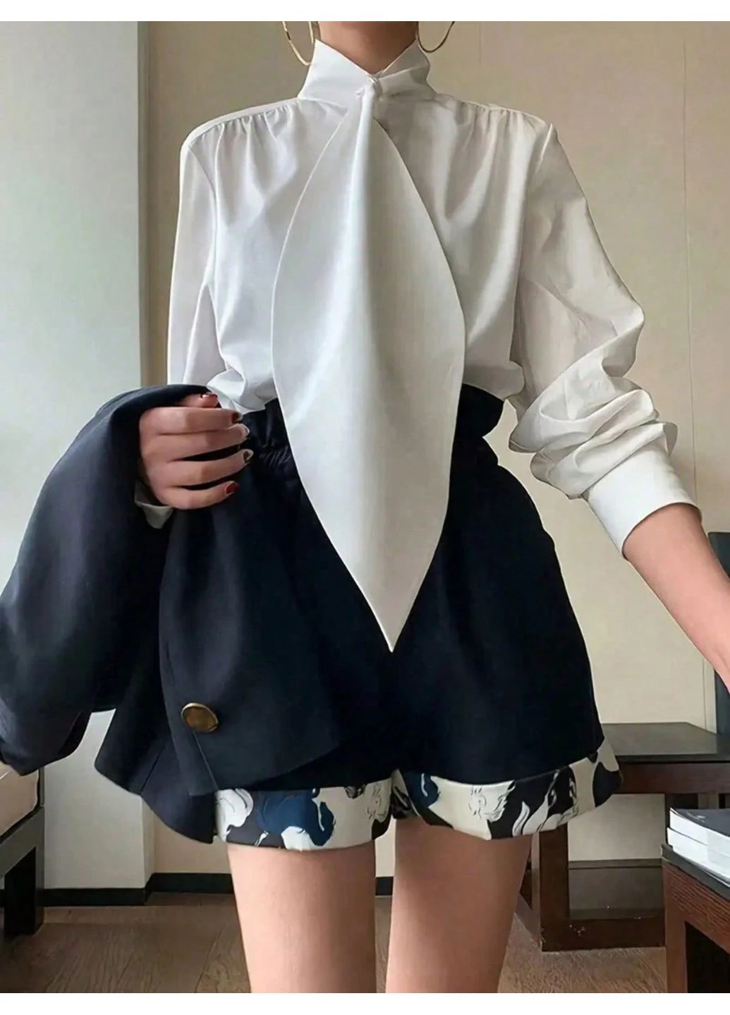 Біла блуза SHEIN