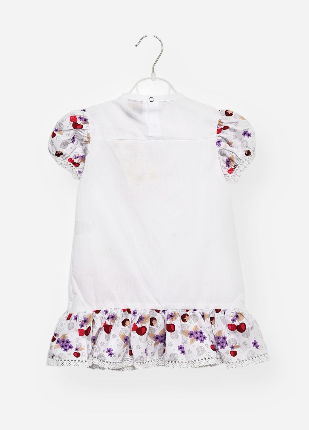Біла сукня дитяча для дівчинки білого кольору Let's Shop (330357831)