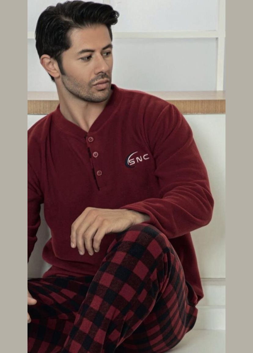 Чоловіча піжама тепла Leyla (340820321)