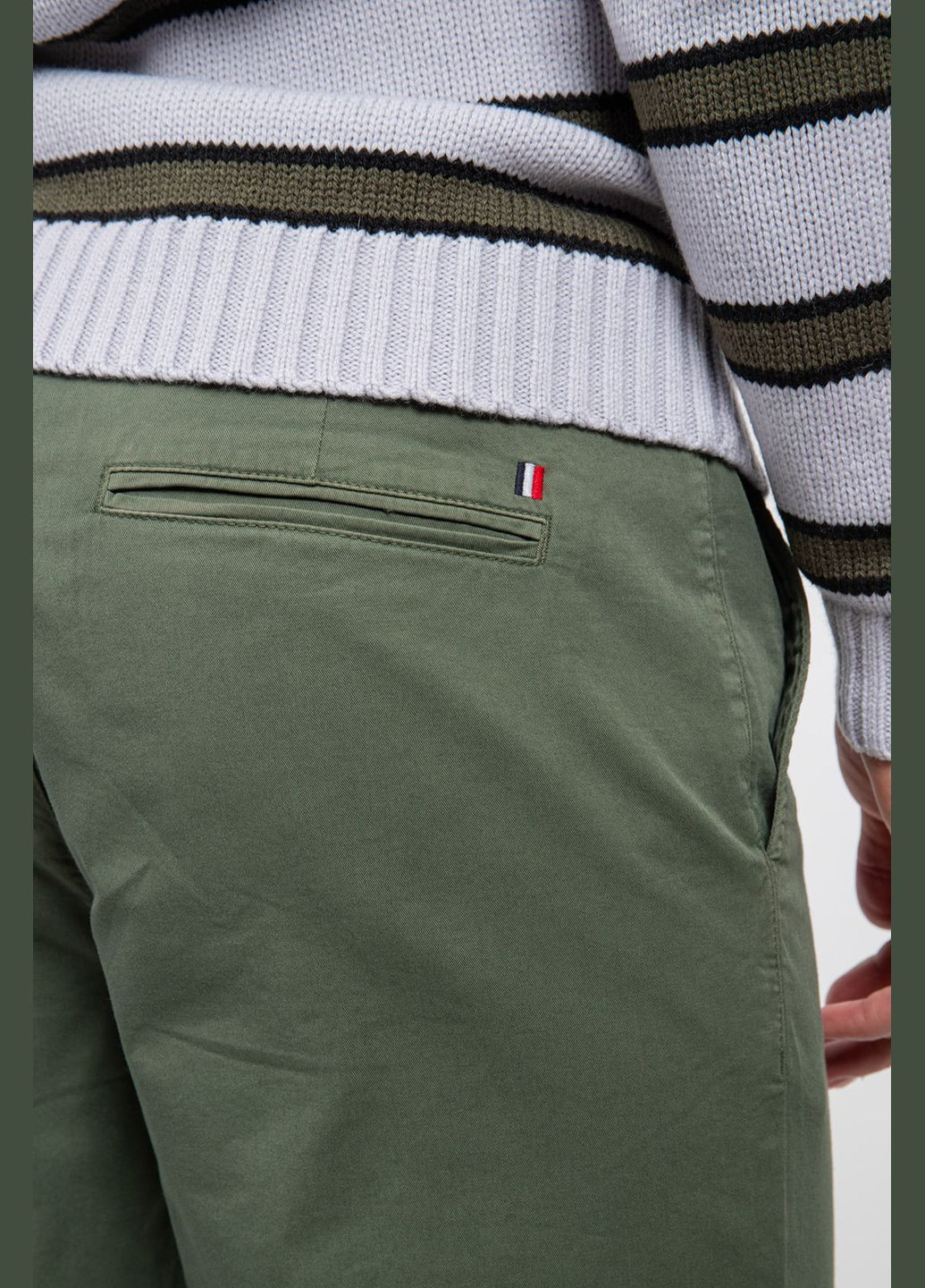 Зеленые кэжуал демисезонные брюки Les Deux