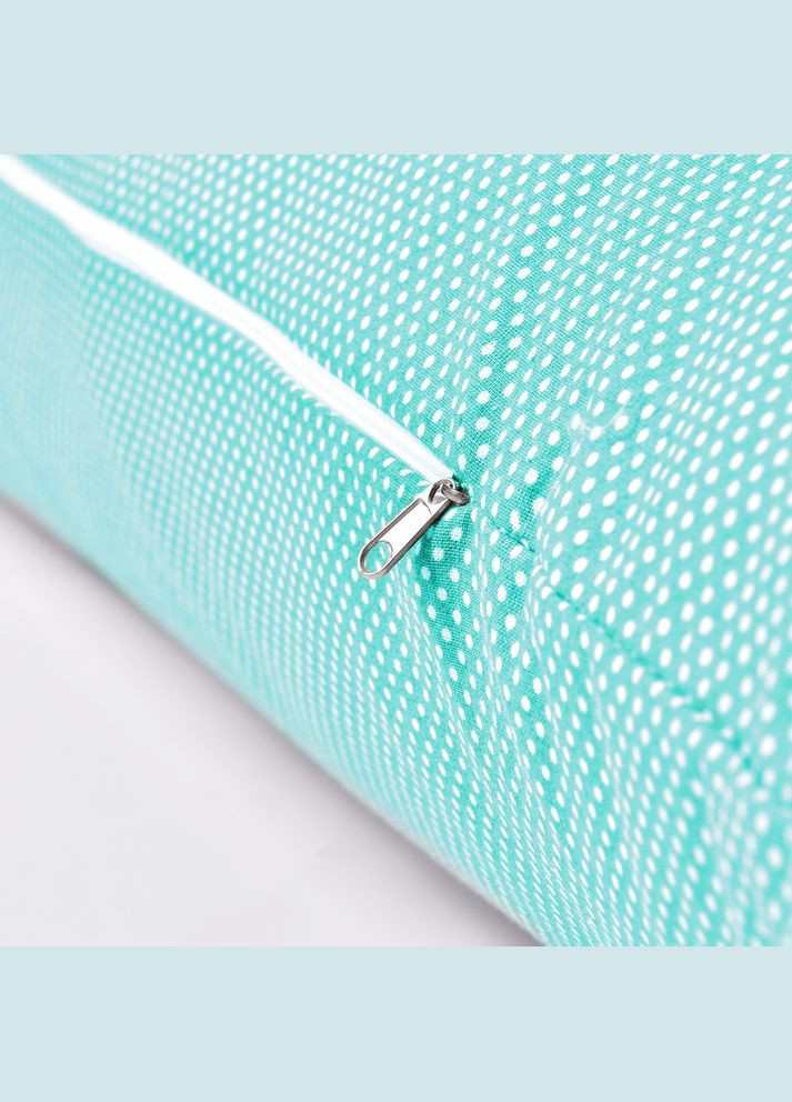 Наволочка для подушки NORDIC 40х140 см бязь зі змійкою м'ята IDEIA (342116693)