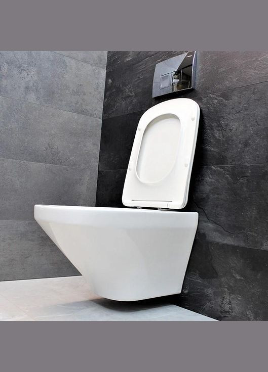 Унітаз LEXI підвісний DWHT10201330 із сидінням Soft Close дюропласт Dusel (316720464)