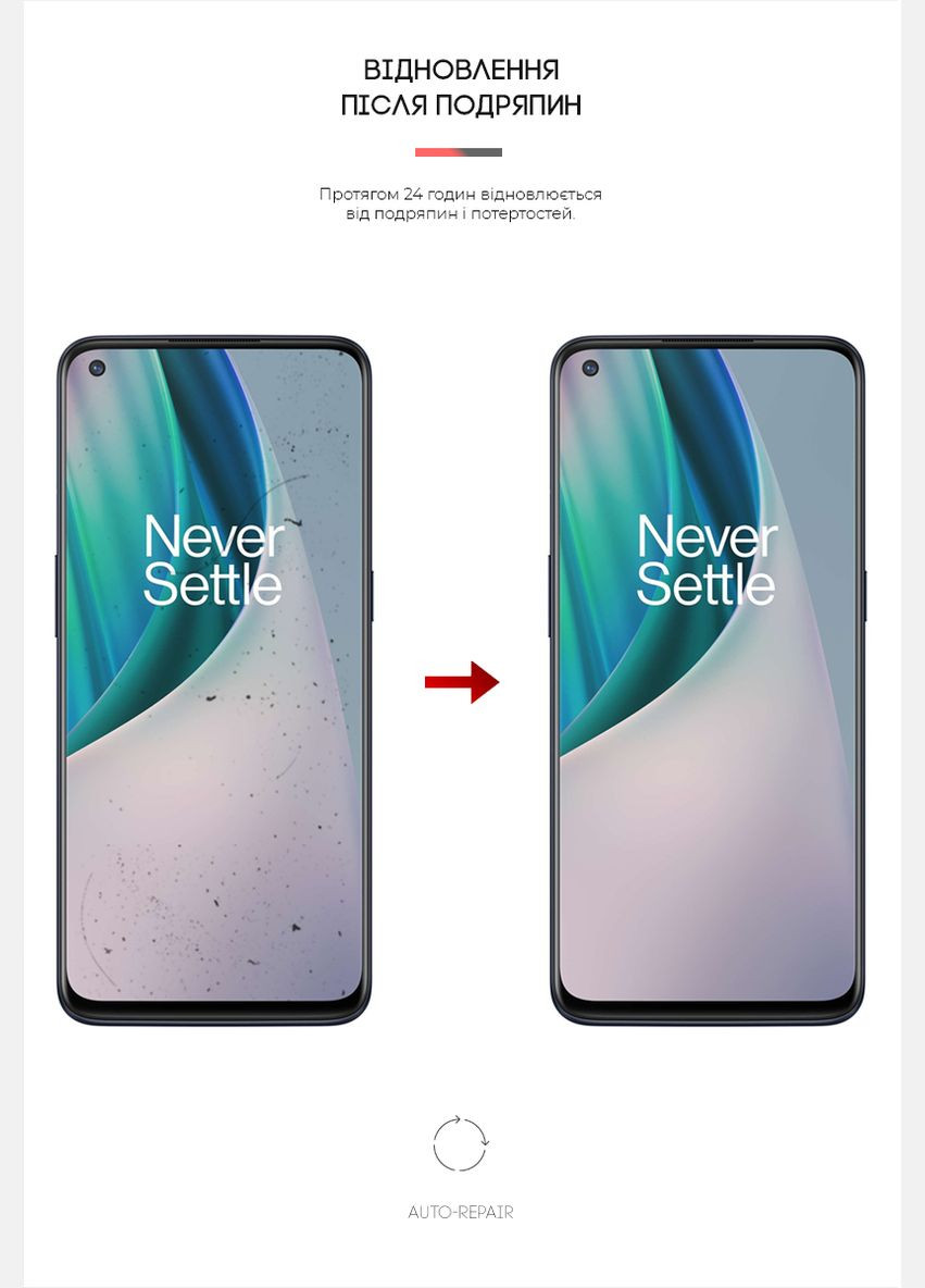 Гидрогелевая пленка AntiBlue для OnePlus Nord CE 5G (EB2103) (ARM61202) ArmorStandart (265534534)