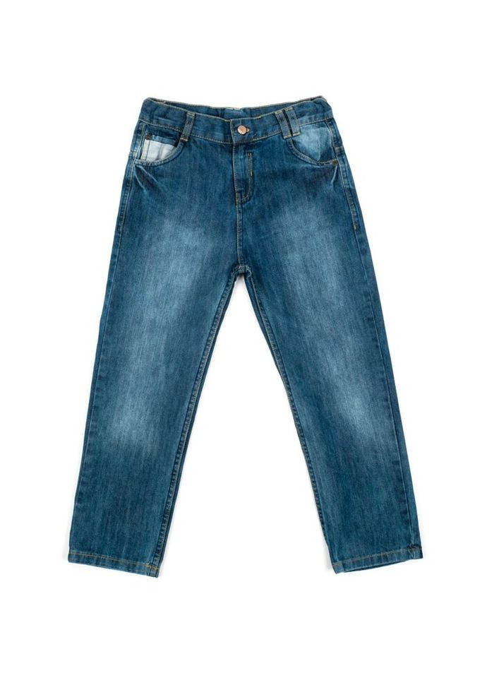 Джинси Aziz полегшені (12619-146B-blue) No Brand (302507564)