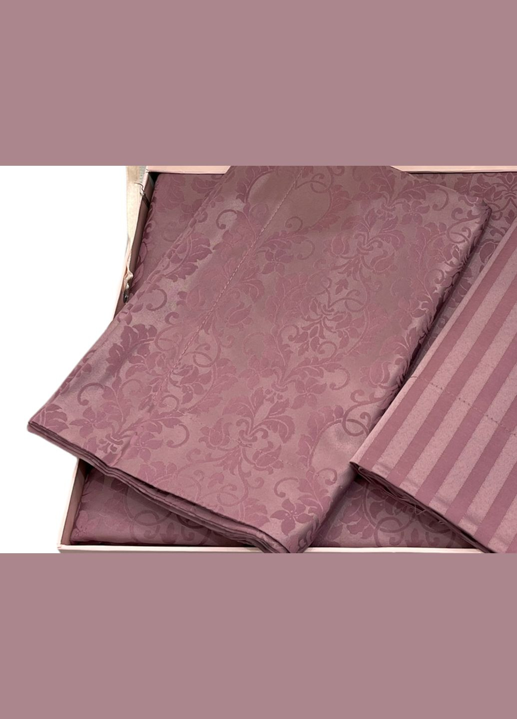 Комплект постільної білизни Pearl Linens Lilac бамбук 220-200 см фіолетовий Maison D'or (321999733)