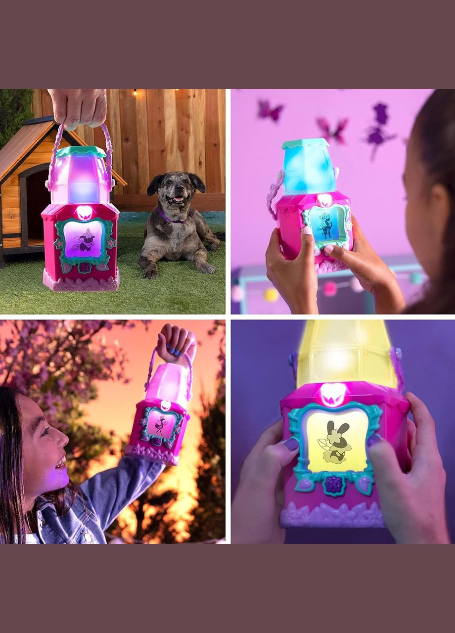 Сказочная банка тамагочи Pet Finder Purple Jar Set охота на питомца фей фиолетовая Spin Master (282964542)