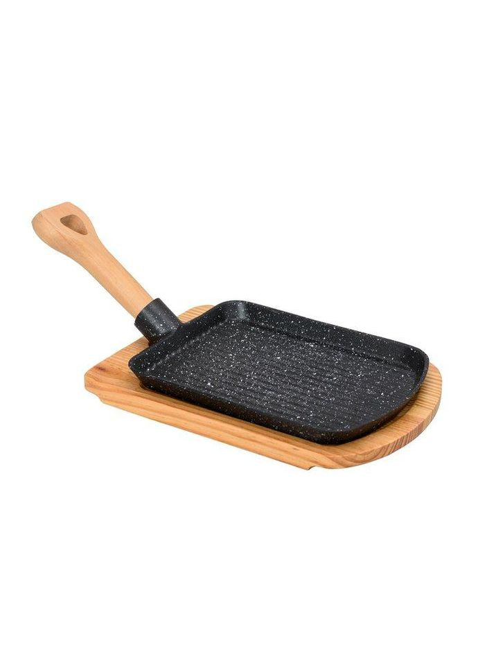 Чавунна сковорода з підставкою 23х18 см М-1693 Empire (347247622)