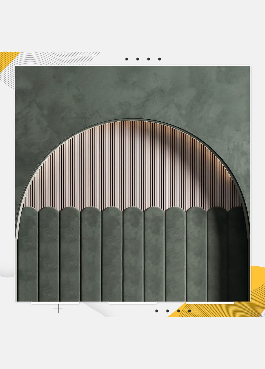 Пластиковый угловой 2D фотофон, 40x40 см - №62050 PolyPlast (354372008)